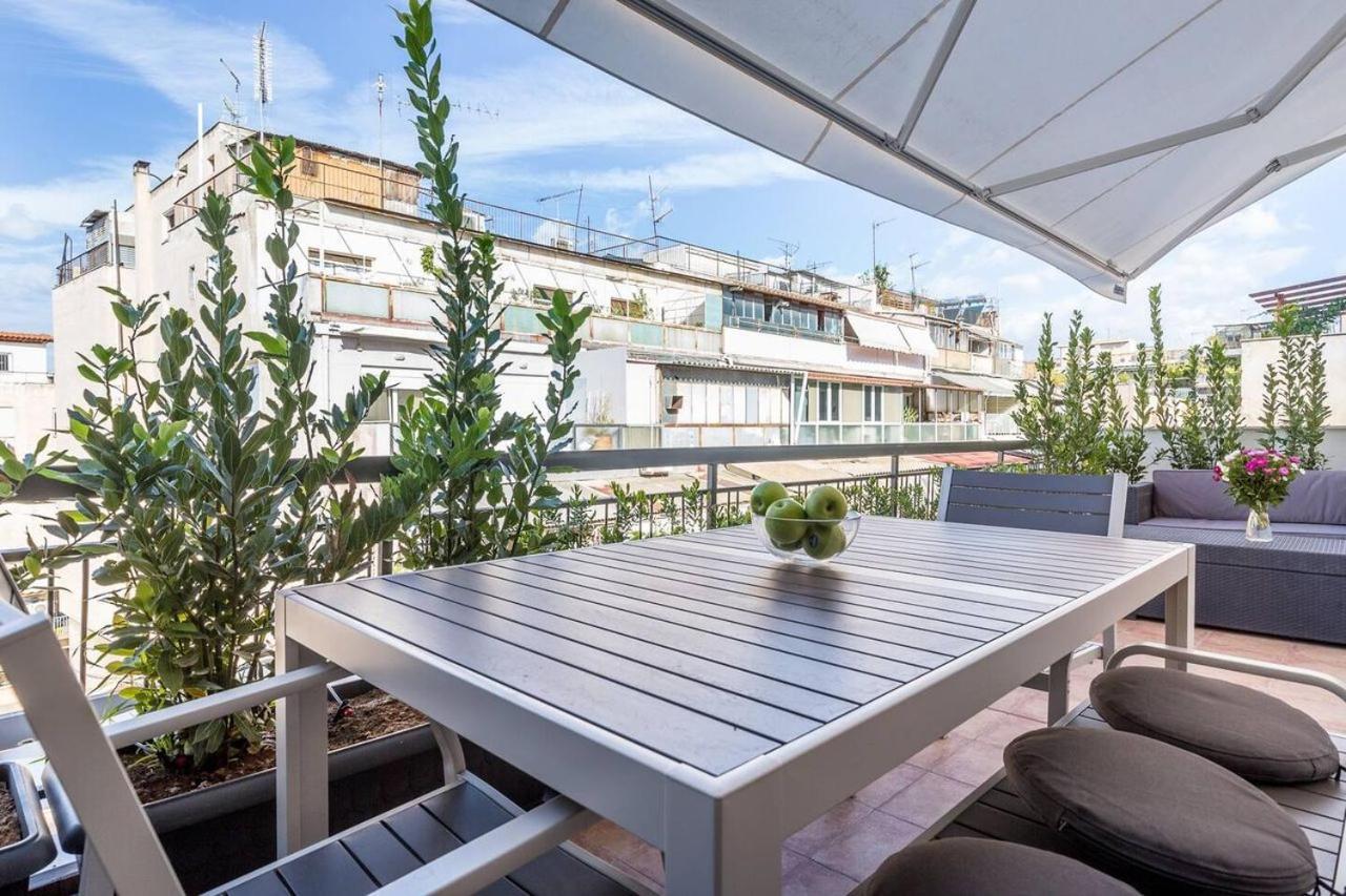 Emily In Athens - Central Chic Flat With Terrace Syntagma E1 Εξωτερικό φωτογραφία